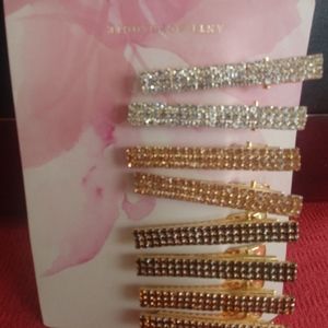 Anthroplogy Rhinestone Hair Clips